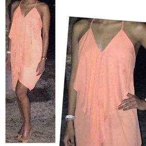 Peach Summer Dress